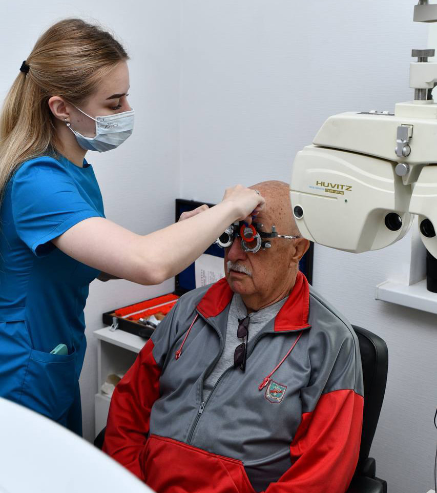 Проверка зрения на права