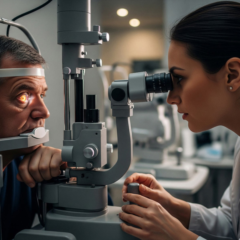 работа офтальмолога