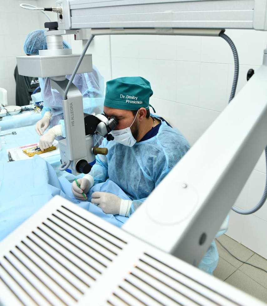 Лазерное лечение катаракты